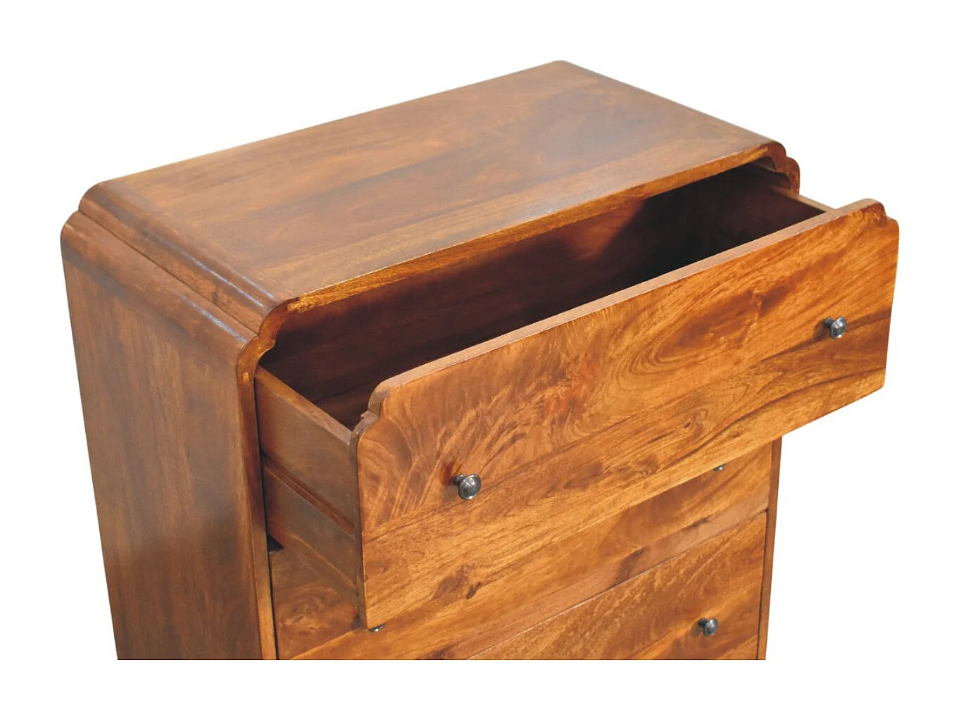 Artisan Furniture Massivholz Newton Chestnut Kommode mit 3 Schubladen