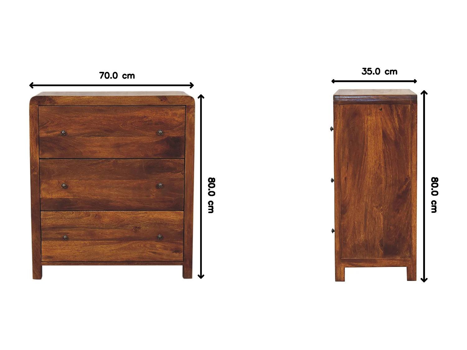 Artisan Furniture Bois massif Commode Aspen