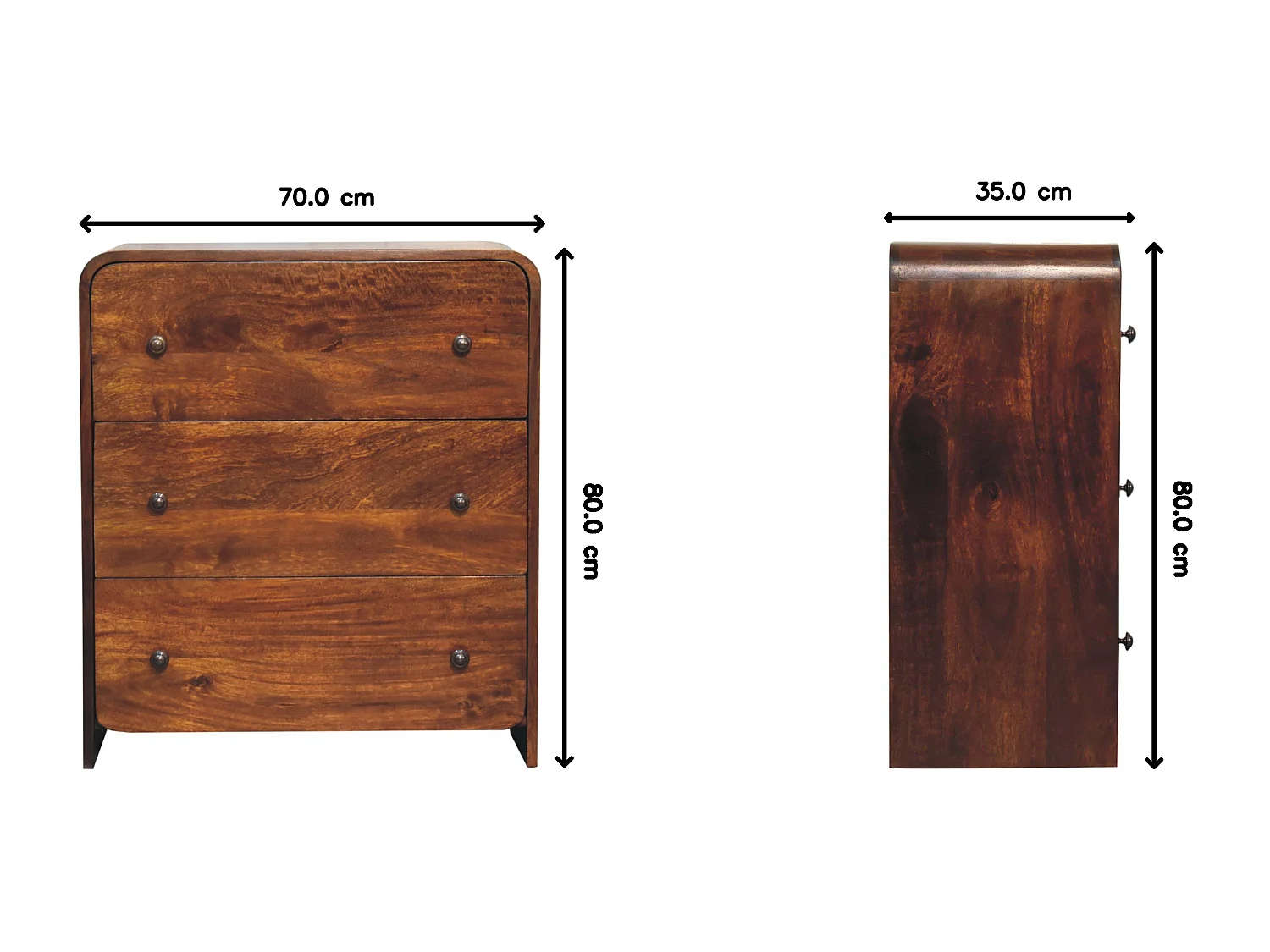 Artisan Furniture Massivholz Aspen Slim Truhe