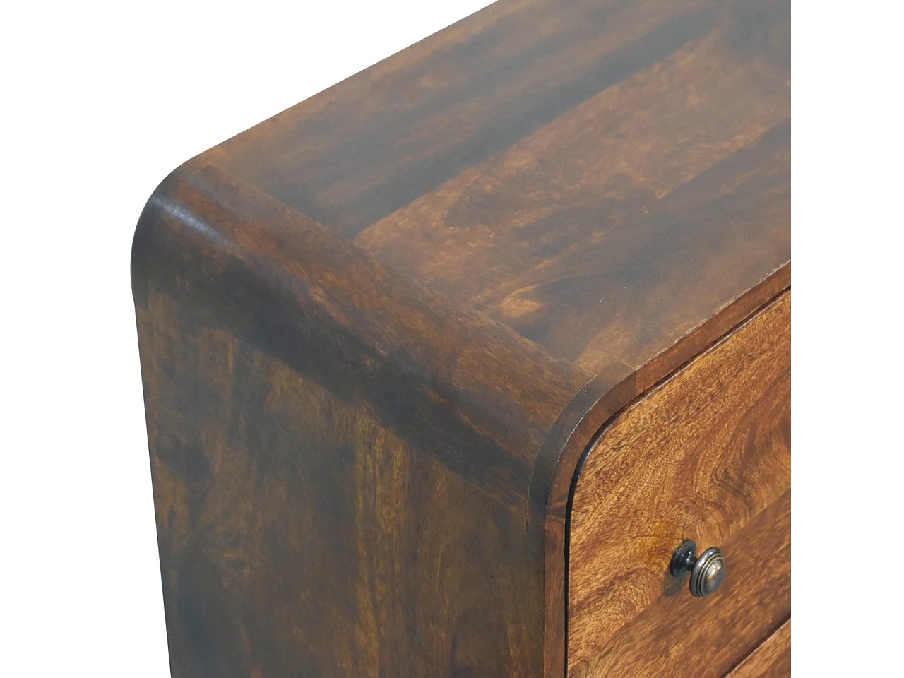 Artisan Furniture Bois massif Commode Fine Aspen, 3 tiroirs, Brun