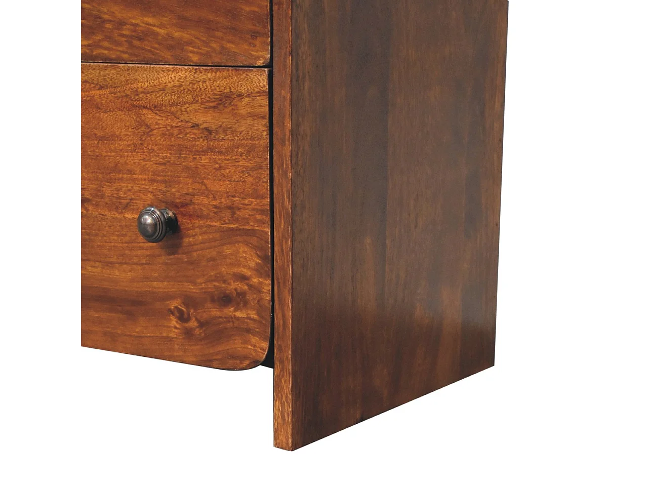 Artisan Furniture Bois massif Commode Fine Aspen, 3 tiroirs, Brun