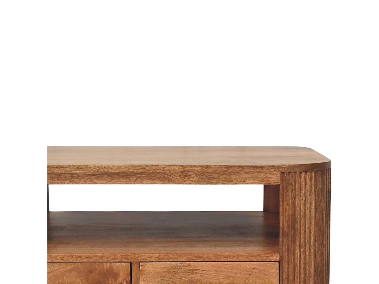 Artisan Furniture Legno massello Tavolino scanalato Briarwood