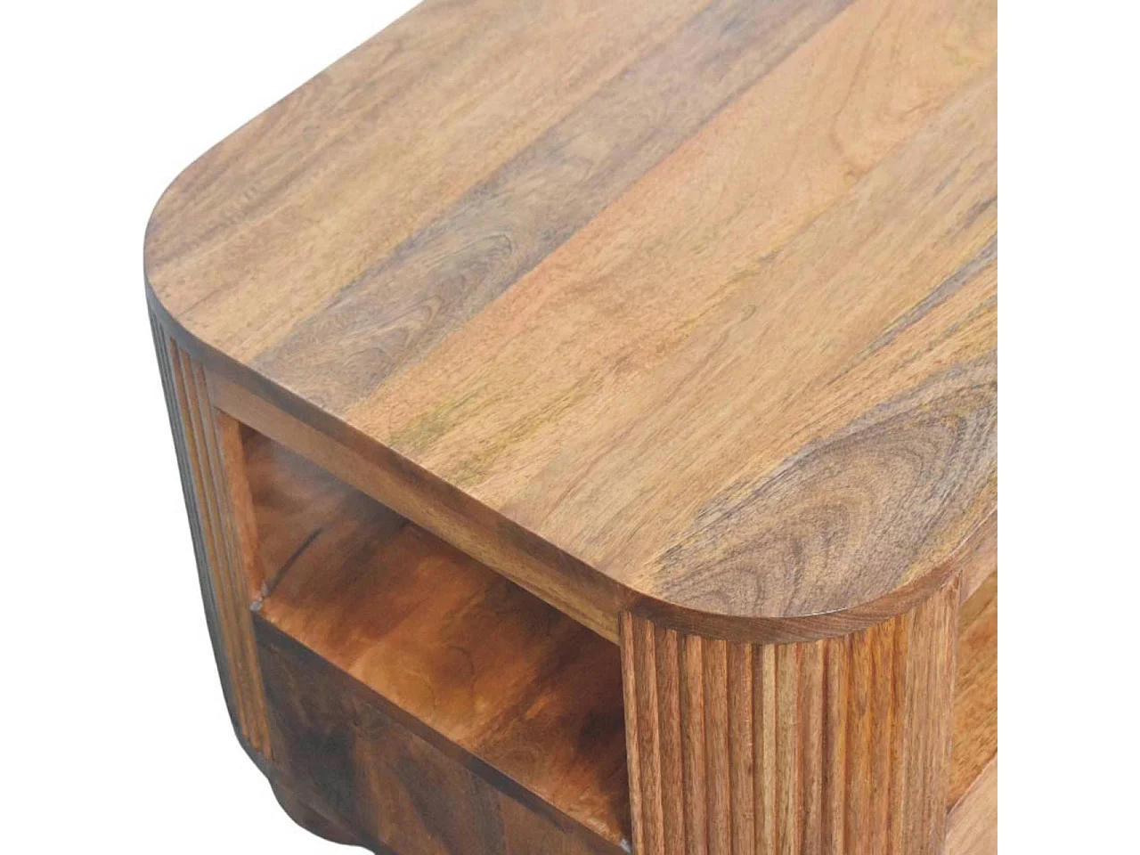 Artisan Furniture Legno massello Tavolino scanalato Briarwood