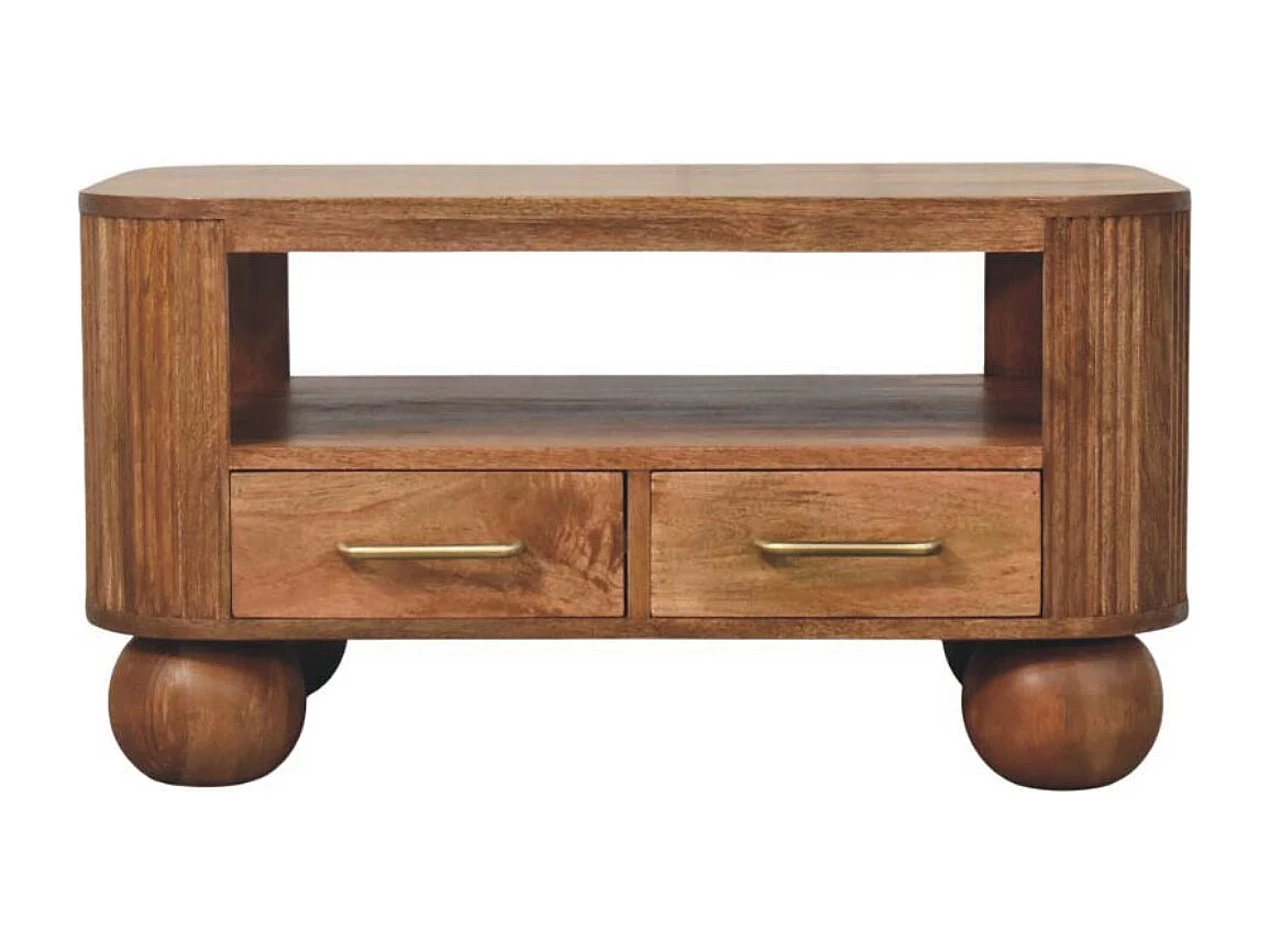 Artisan Furniture Bois massif Table Basse Striée Briarwood