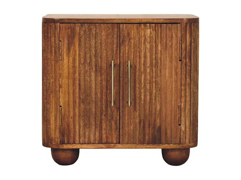 Artisan Furniture Bois massif Petit Buffet Strié Solis