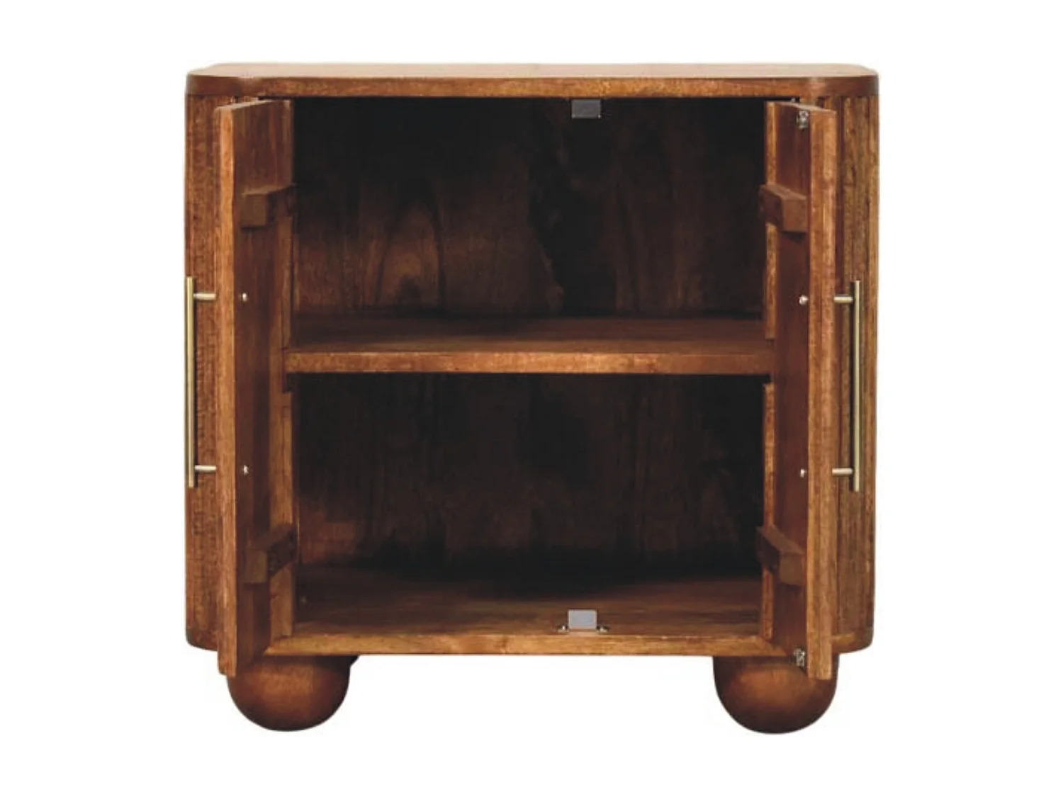 Artisan Furniture Bois massif Petit Buffet Strié Solis