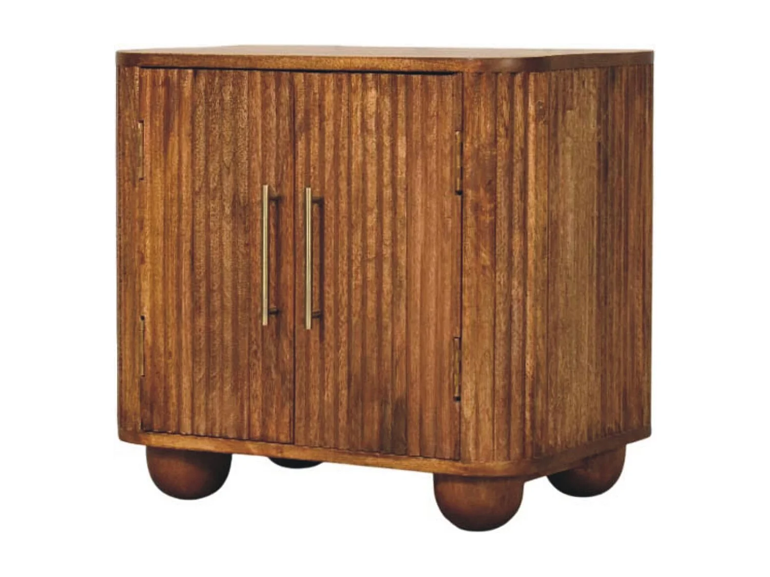 Artisan Furniture Bois massif Petit Buffet Strié Solis