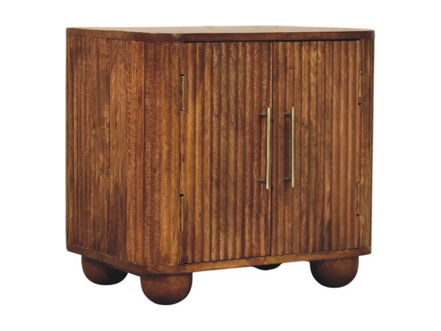 Artisan Furniture Bois massif Petit Buffet Strié Solis