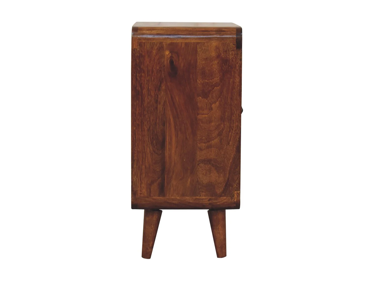 Artisan Furniture Bois massif Petit Meuble Classique en Châtaignier