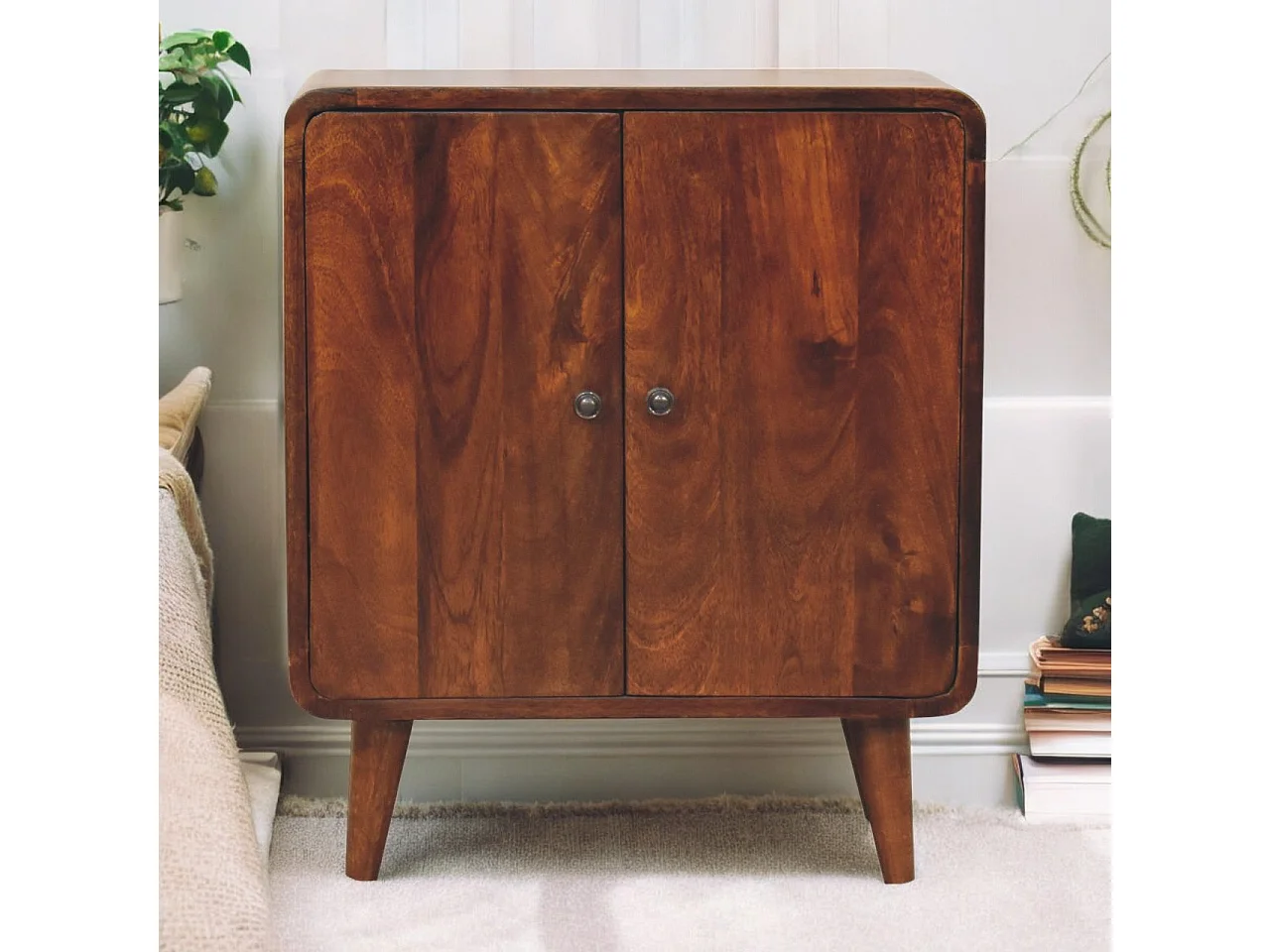 Artisan Furniture Massivholz Mini Classic Kastanienholzschrank