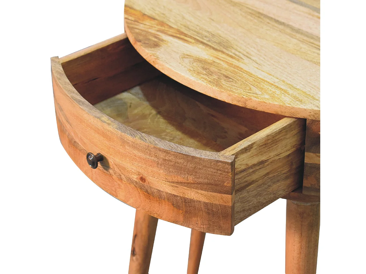 Artisan Furniture Lite drewno Stolik Konsola Odyssey w Odcieniu Dębowym