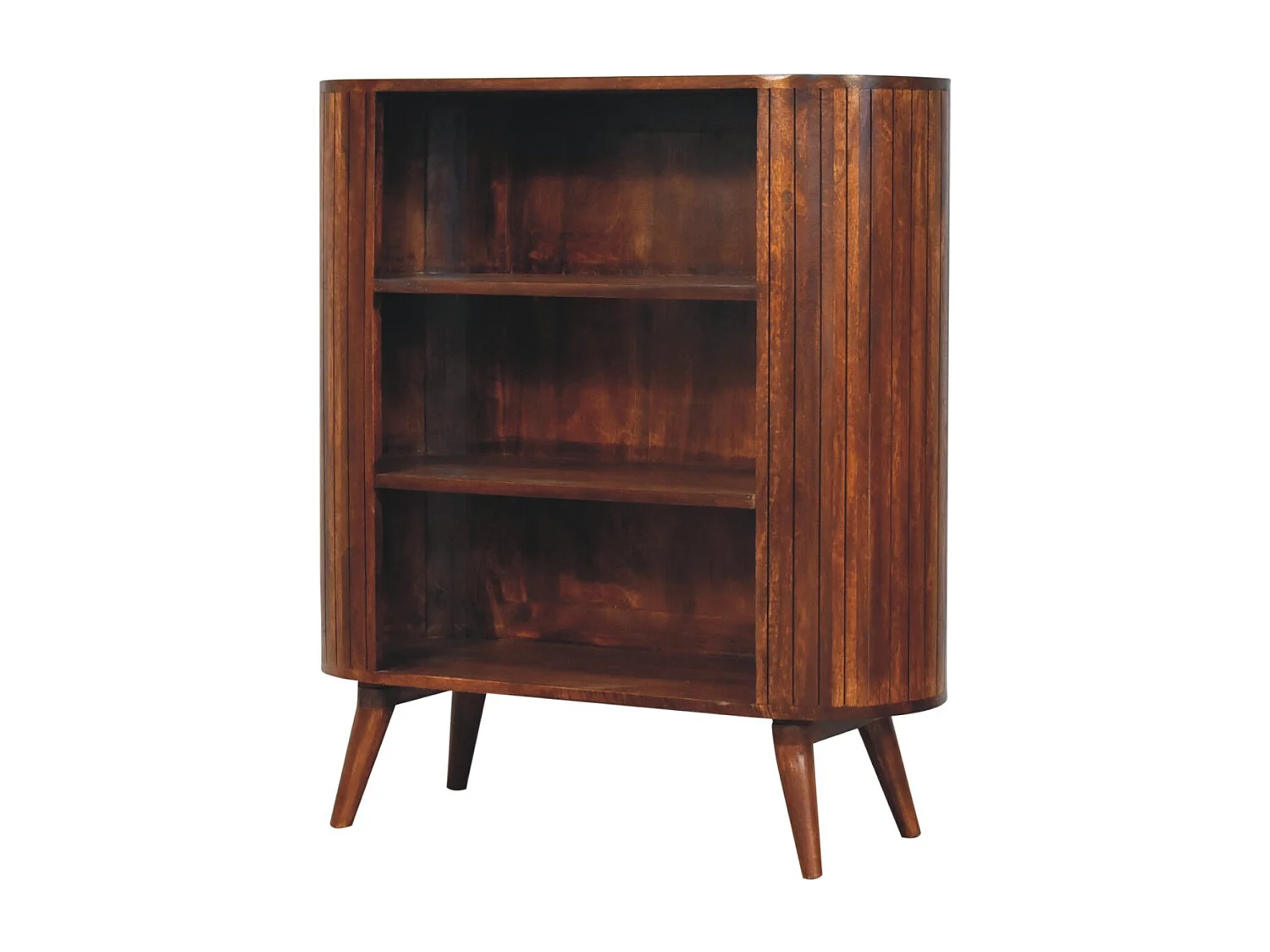 Artisan Furniture Bois massif Meuble Ouvert Cortez en Châtaignier