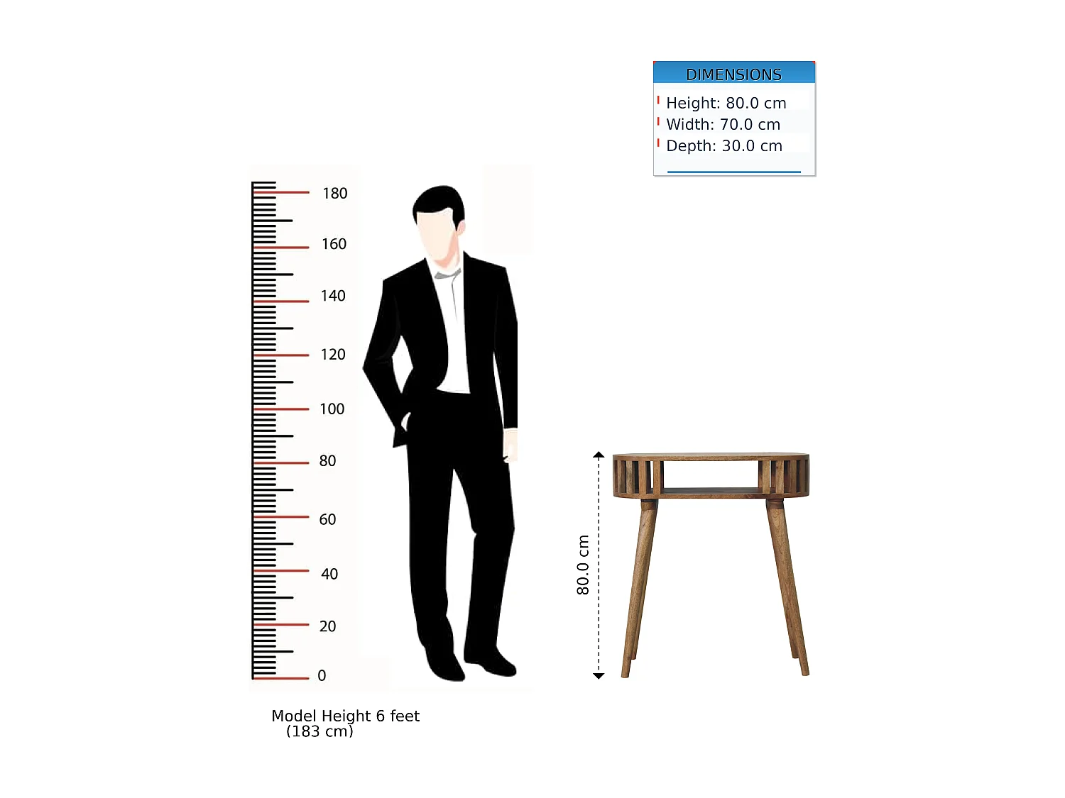 Artisan Furniture Massief hout Ariella Consoletafel