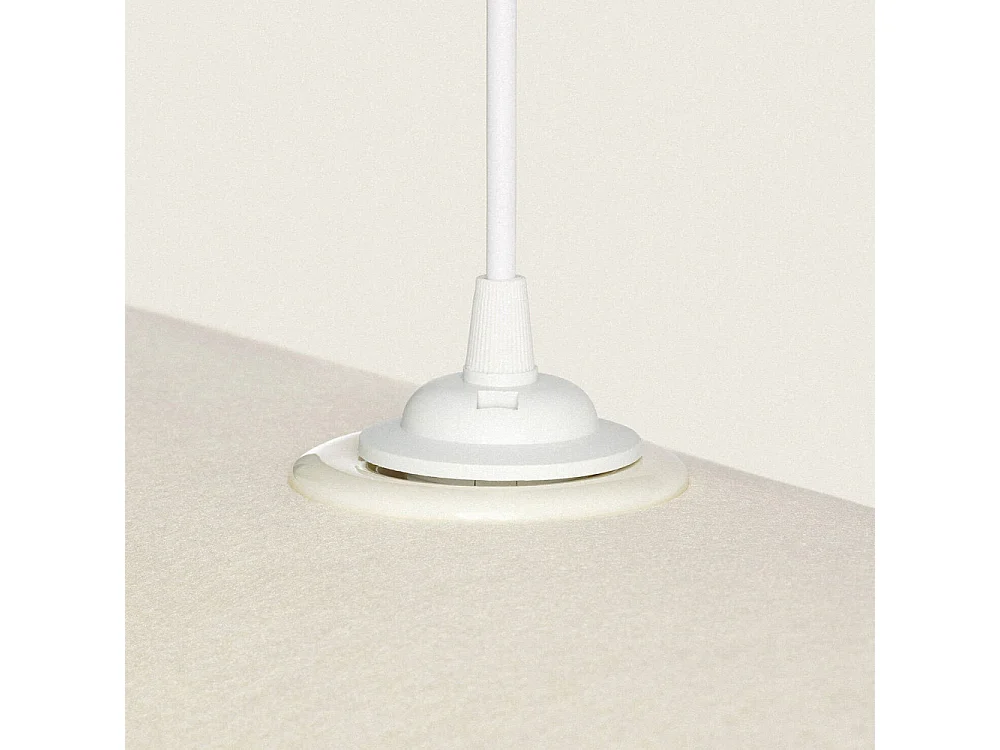 Mae - Suspension organique en feutre 60x30cm - Beige