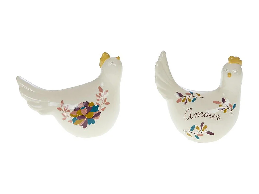 2 poules Paula (lot de 2)