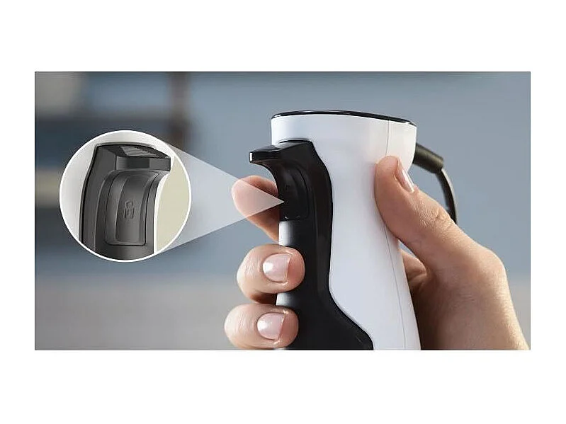 Mixeur plongeant - BOSCH - MSM4W221 - 600 W - 4 lames aiguiseés - Bol mélangeur - Mini hachoir - Fouet - Engrenage céramique