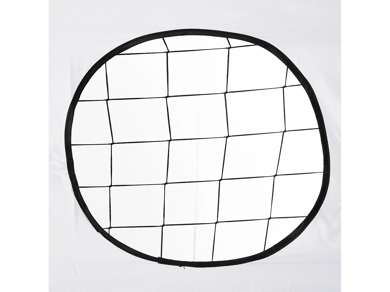 But de football - cage de foot avec cible dim. 240 x 88 x 174 cm - acier thermolaqué noir polyester blanc
