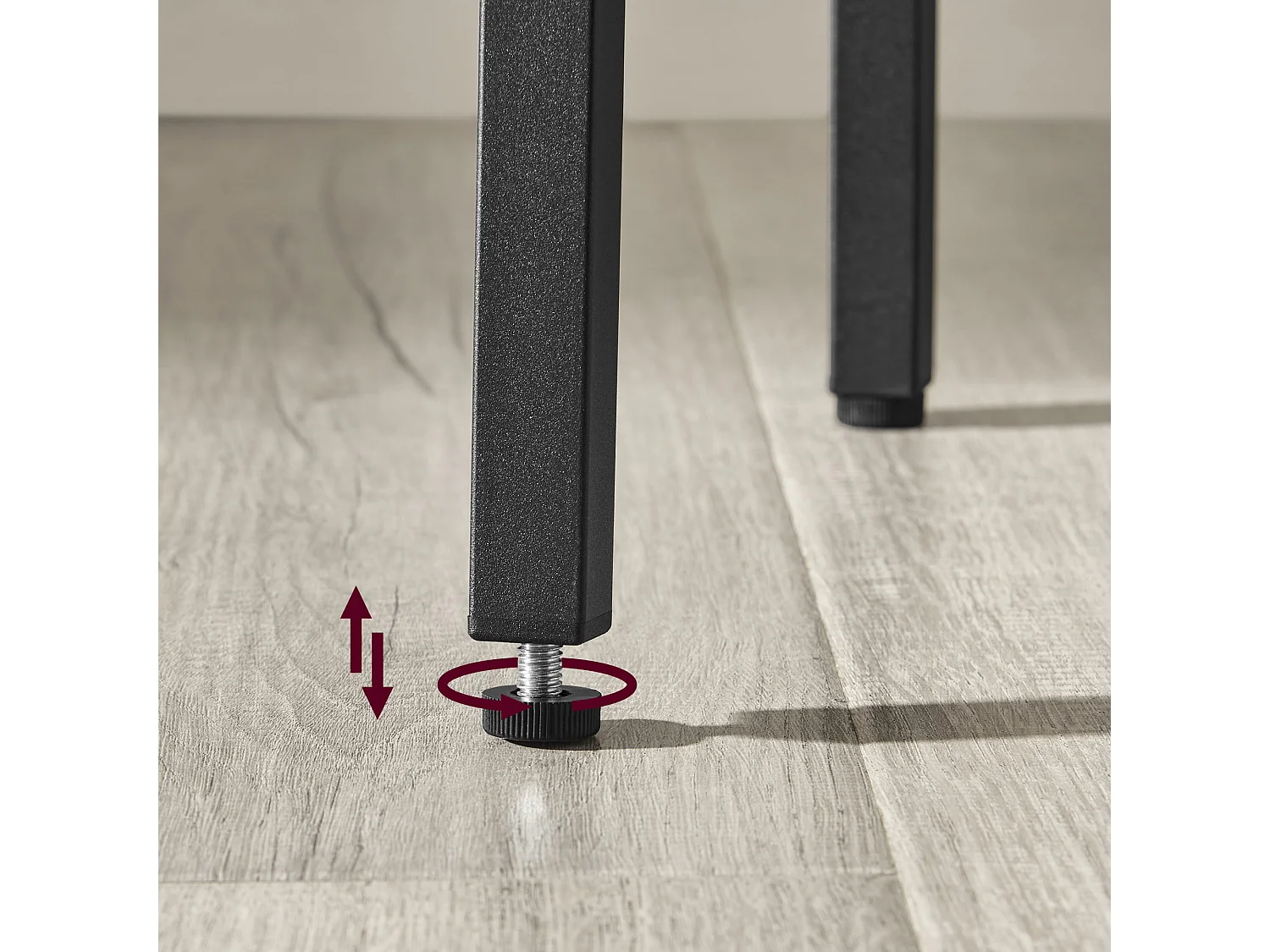 Valora Bücherregal SONOMA, 5-stöckiges schmales Bücherregal aus Spanplatte und Stahl