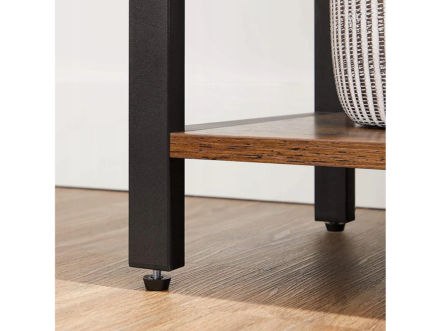 Regał na książki Valora BOOKSHELF Rustykalny brąz 6 półek do salonu