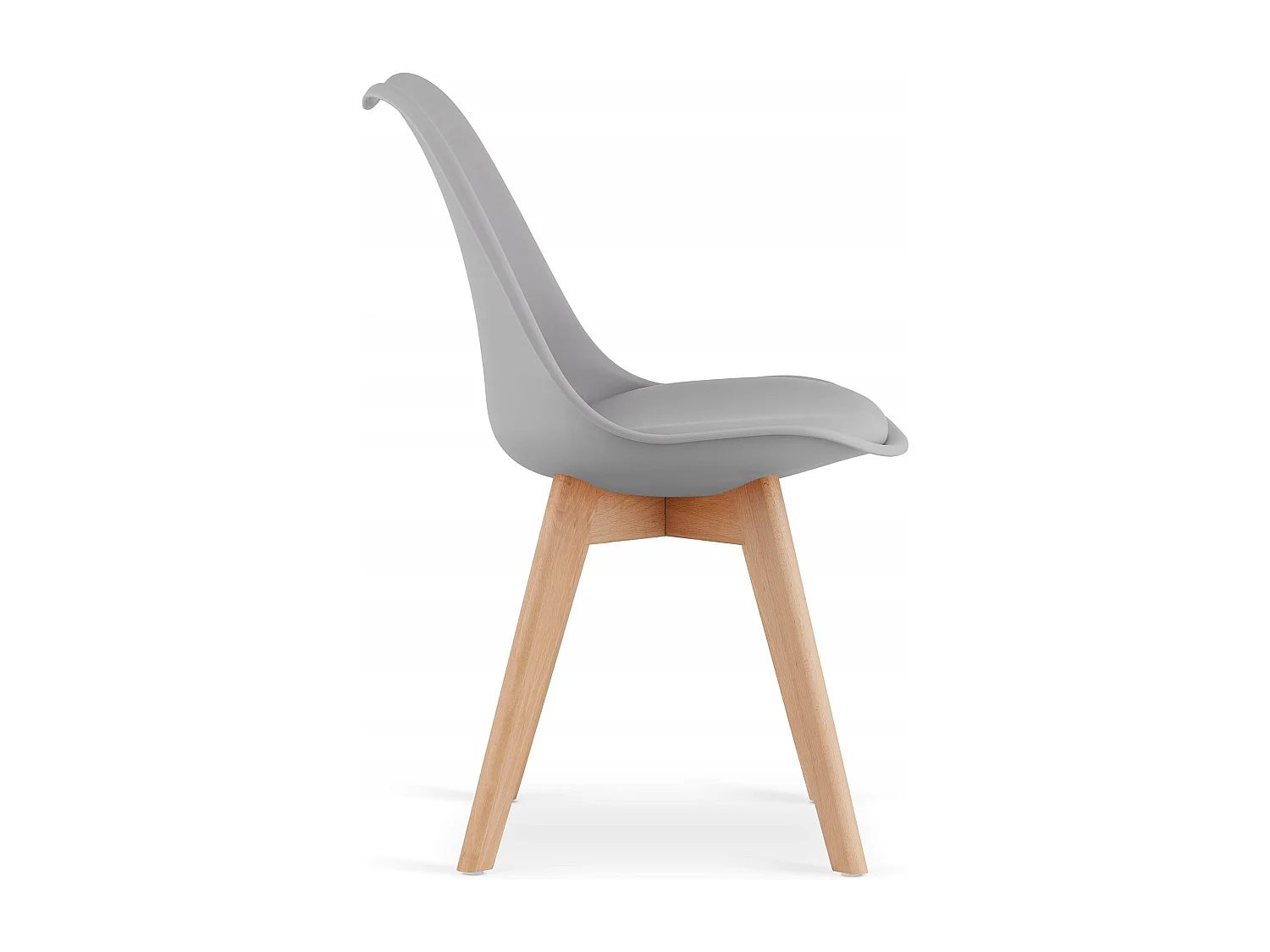 Ensemble Valora : table carrée 80x80 cm, chêne Sonoma + 4 chaises RIKX grises