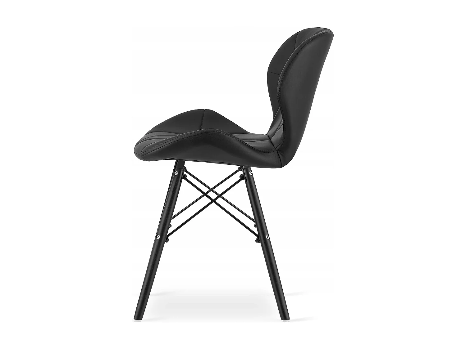 Ensemble de 2 tables Valora KOVA 60 en frêne, rondes et modernes, pour salle à manger.