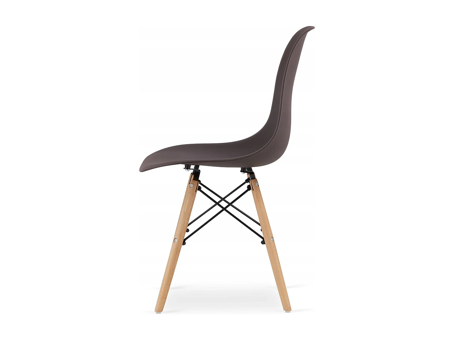 Valora YURO Ensemble Table Rectangulaire Blanc et Chaises Basses x4