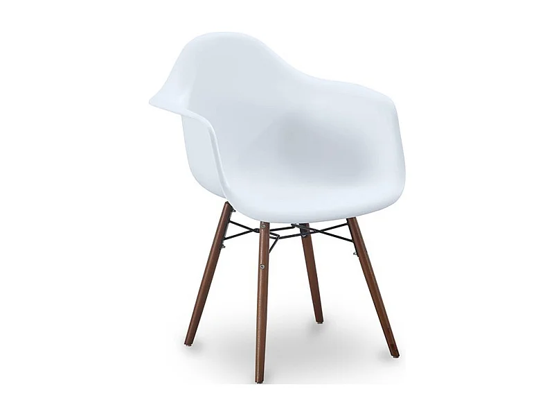 Sedie da Pranzo - Design Scandinavo - Gambe in Legno Scuro - Nordika