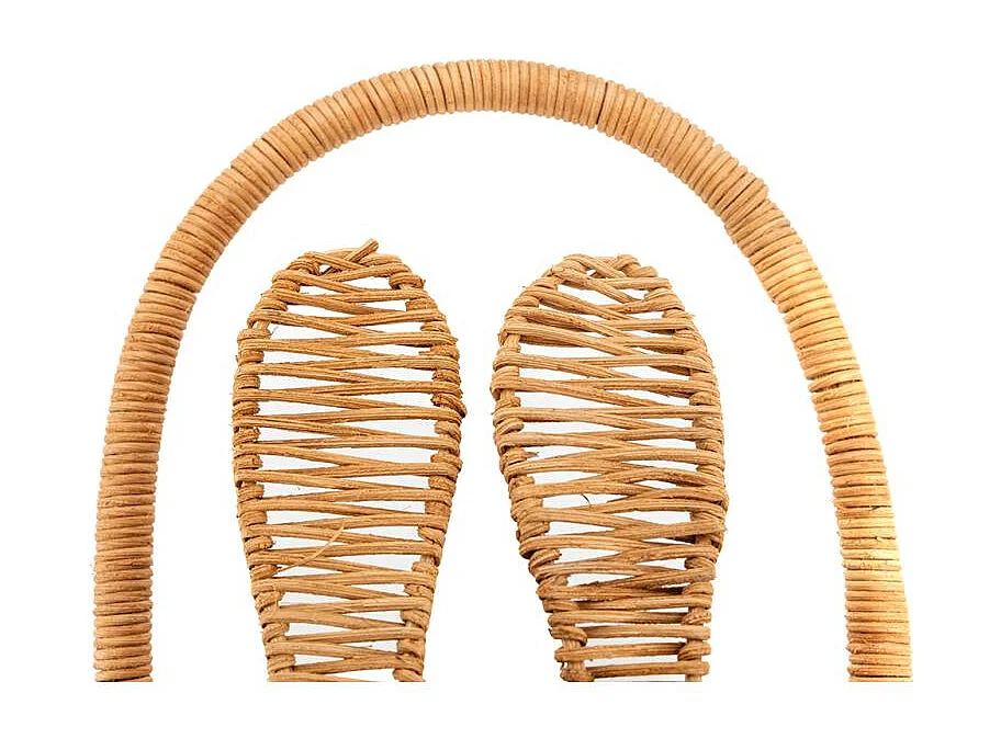 Panier Enfant en Rotin Naturel avec Oreilles de Lapin | Aubry Gaspard