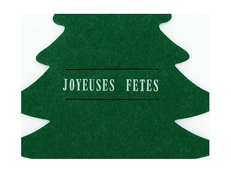 Porte-couverts de noel en feutrine (Lot de 24)