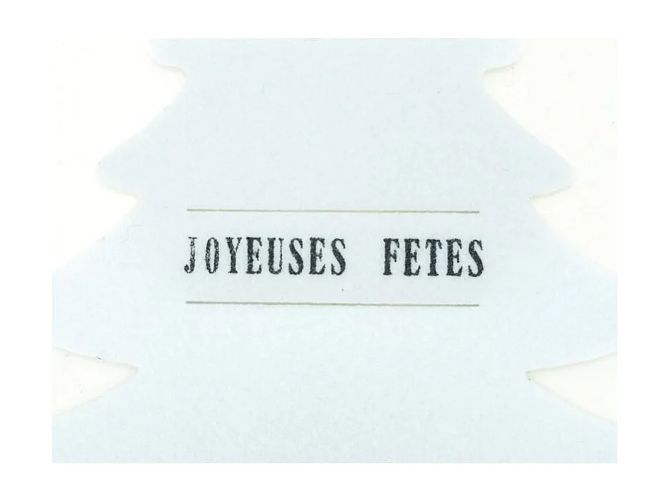 Porte-couverts de noel en feutrine (Lot de 24)