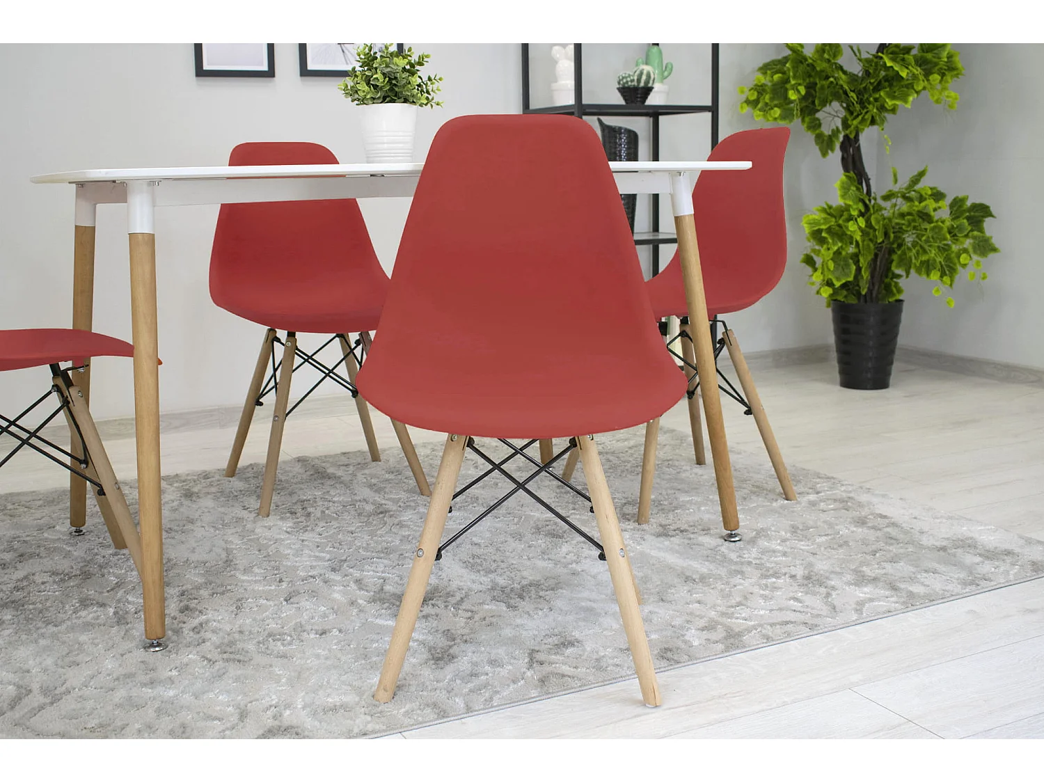 Chaise Valora OSAKA, design ergonomique, pieds naturels Cynnber x2