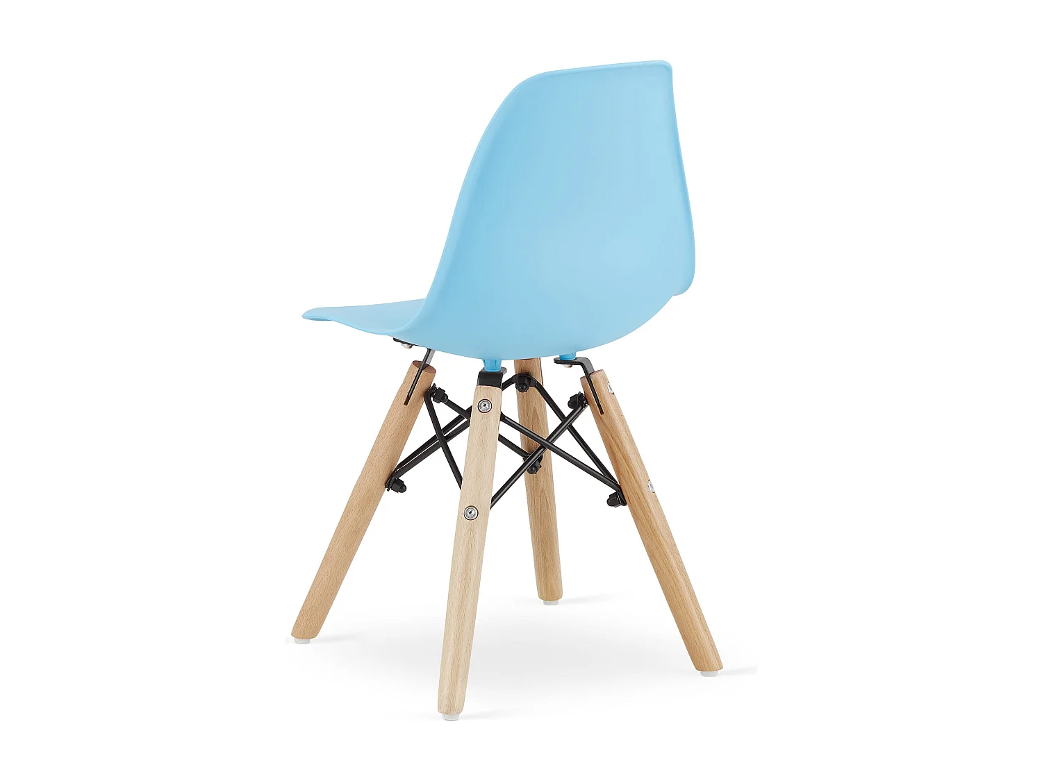 Valora ZUBI stoel ergonomisch blauw voor kinderkamer x3