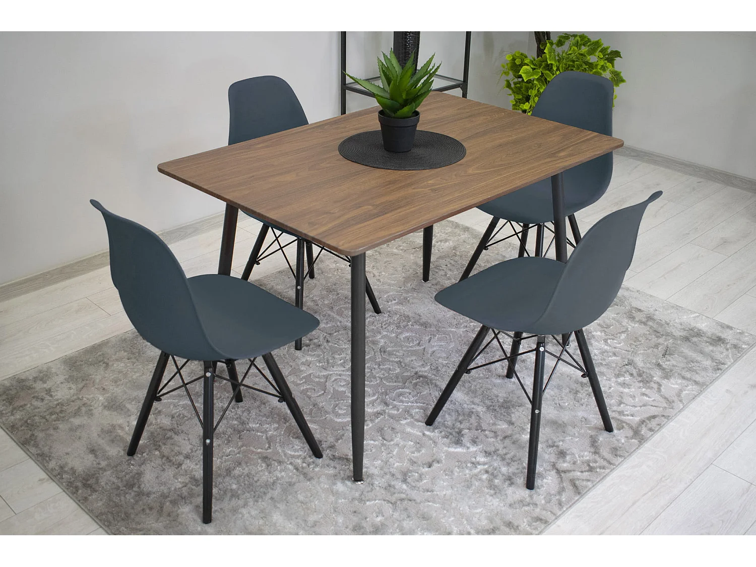 Valora OSAKA Stuhl Dunkelgrau Ergonomisches Design für das Wohnzimmer