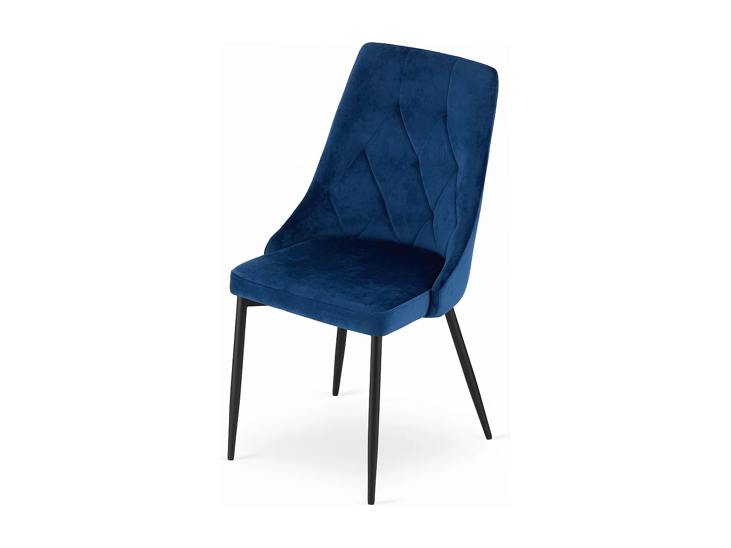 Valora IMOLA stoel moderne ergonomische marineblauwe fluweel