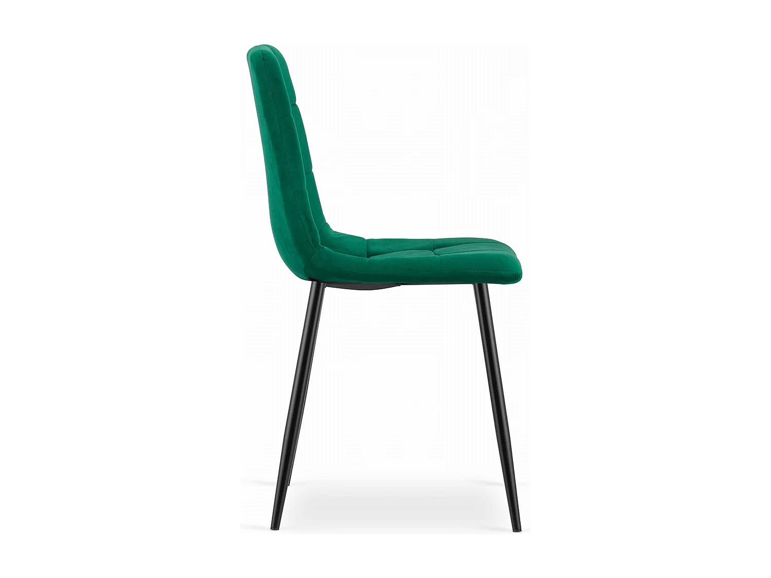 Fauteuil Valora PYRA en velours vert foncé, design moderne pour salon