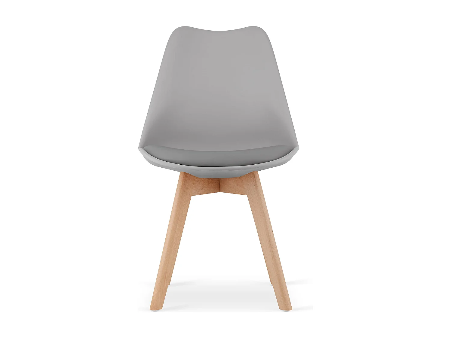 Chaise Valora RIKX grise, design ergonomique pour salon x3