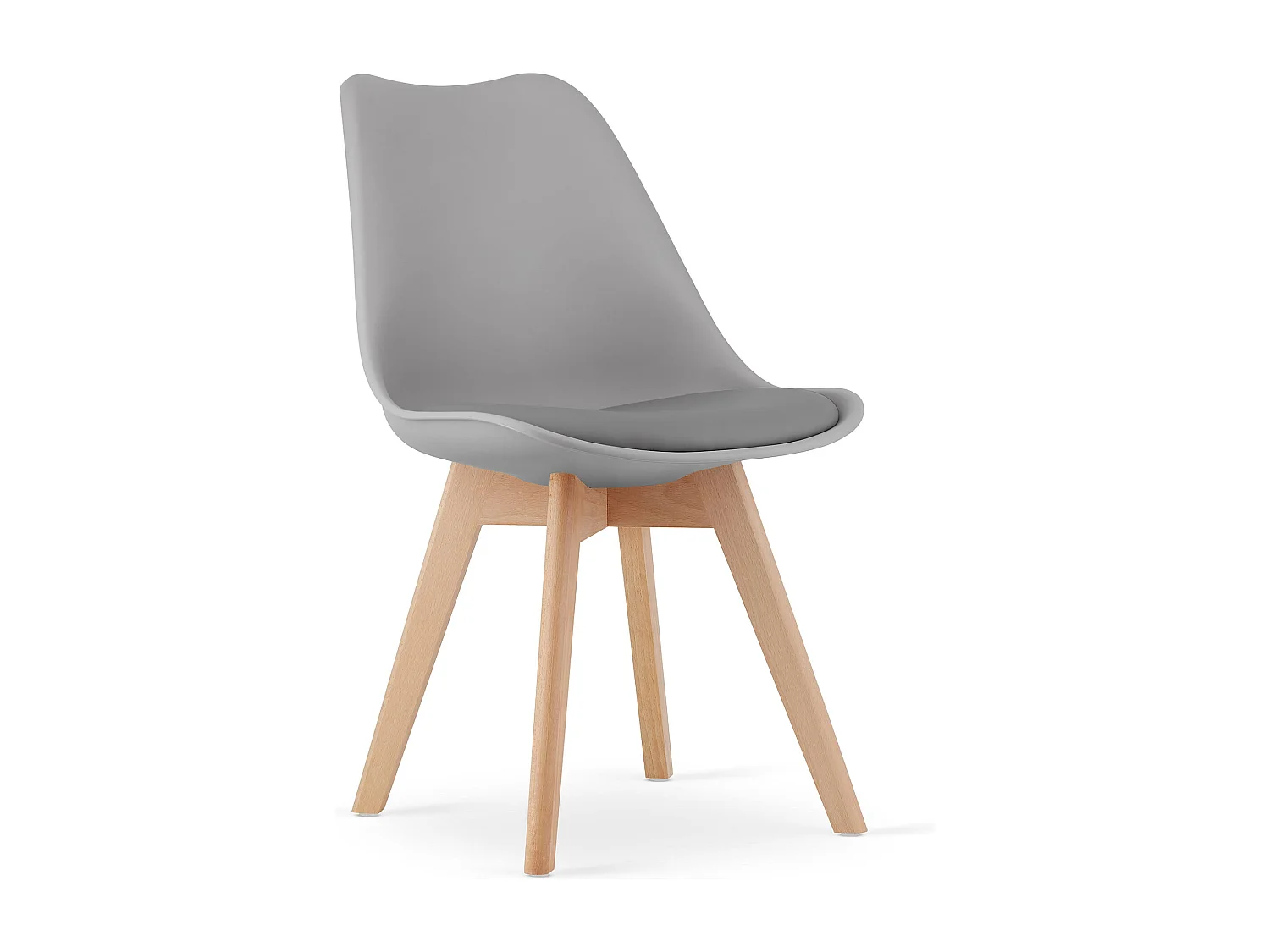 Valora RIKX stoel grijs ergonomisch design voor woonkamer x4