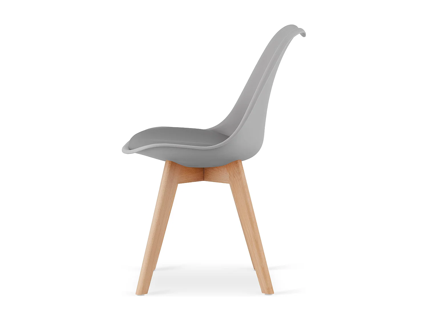 Valora RIKX stoel grijs ergonomisch design voor woonkamer x4