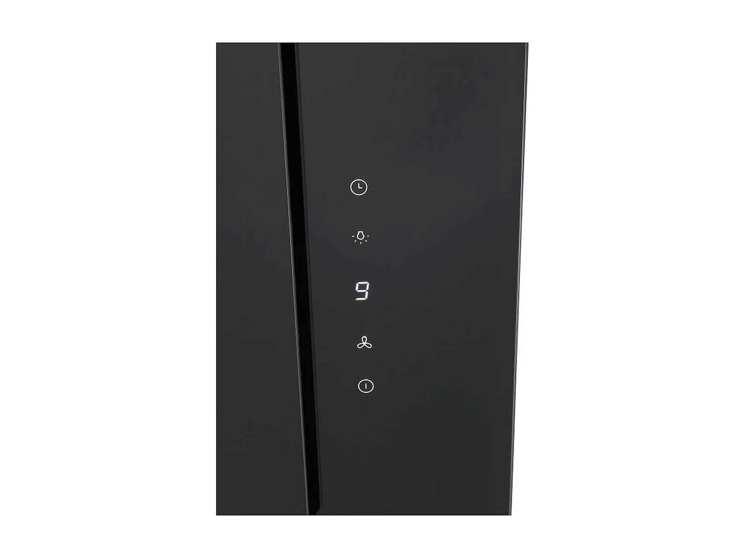 Brandt Hotte décorative inclinée 90cm 543m3/h inox/verre - BHV1974IB