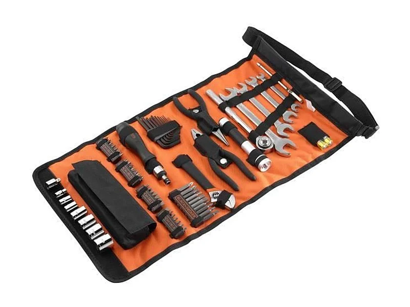 Kit d'outillage A7144-XJ 76 accessoires - embouts, clés, pinces, douilles