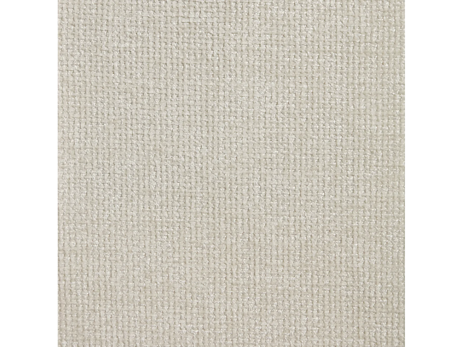 Module d'angle velours chenillé crème NOOMA