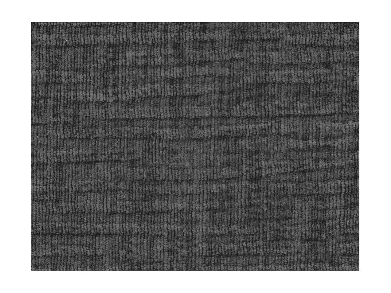 PACK - Canapé de relaxation ROSS manuel 3 places et fauteuil en tissu texturé 3D - Gris anthracite