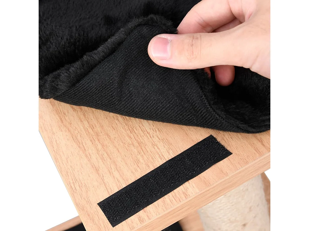 Arbre à chat avec tapis à gratter en sisal 123 cm