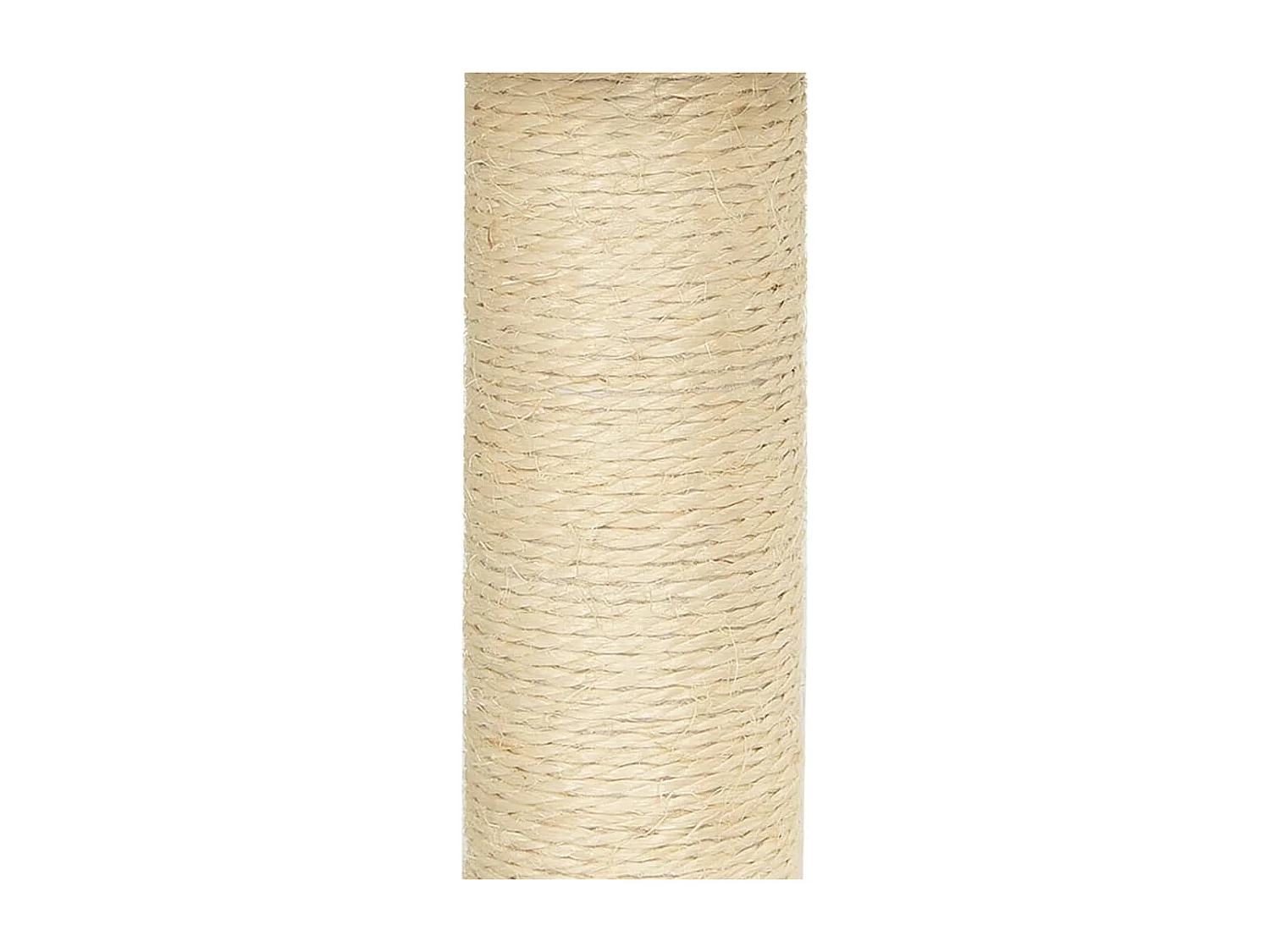 Arbre à chat avec griffoirs en sisal Crème 155 cm