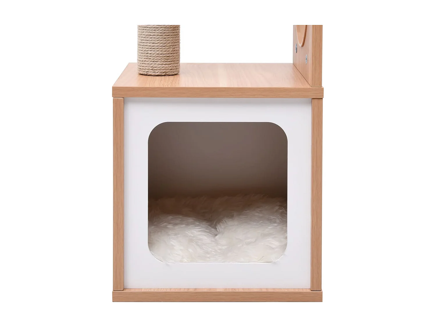 Arbre à chat avec tapis à gratter en sisal 60 cm