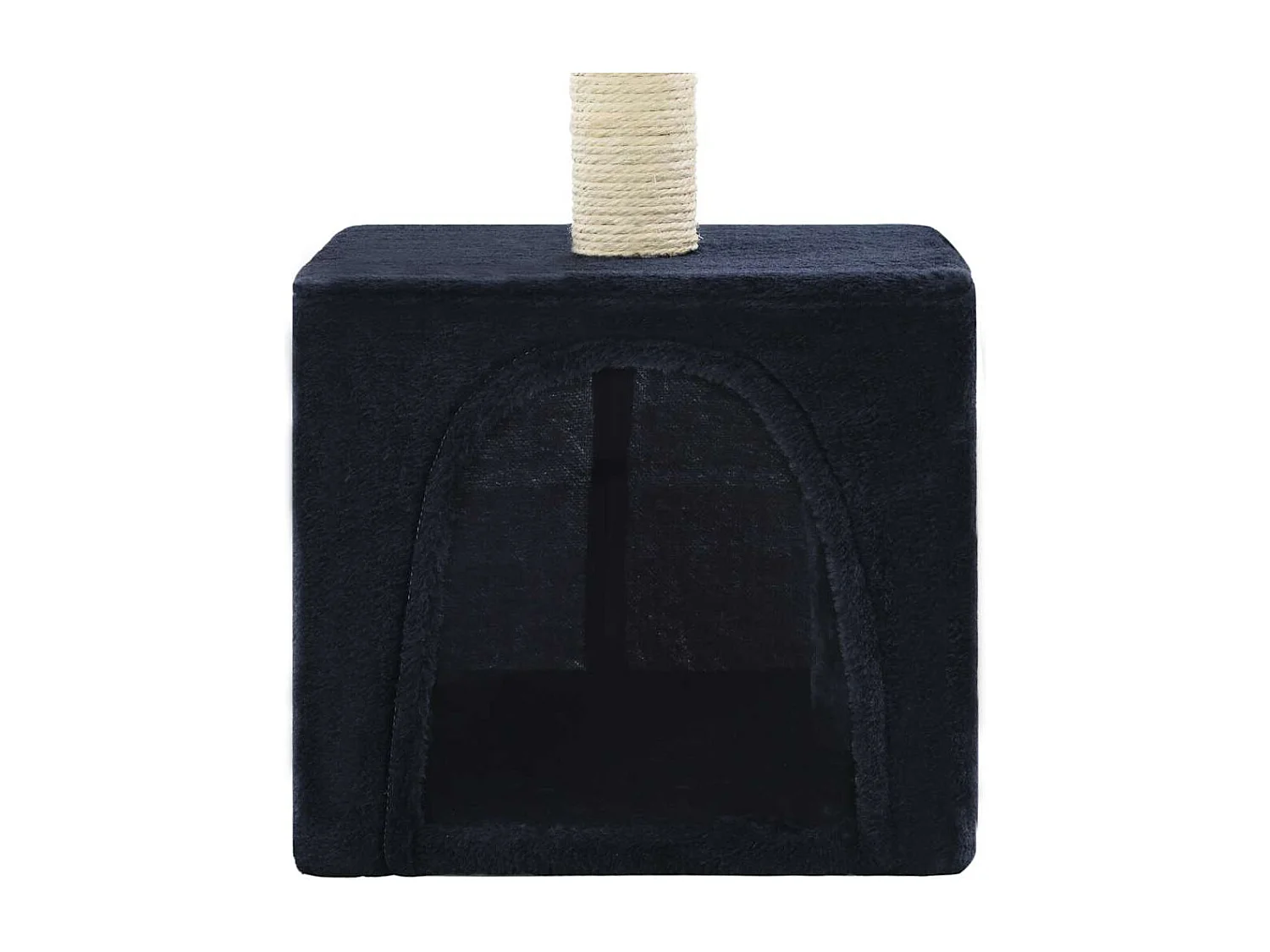 Arbre à chat avec griffoir en sisal 55 cm Bleu foncé