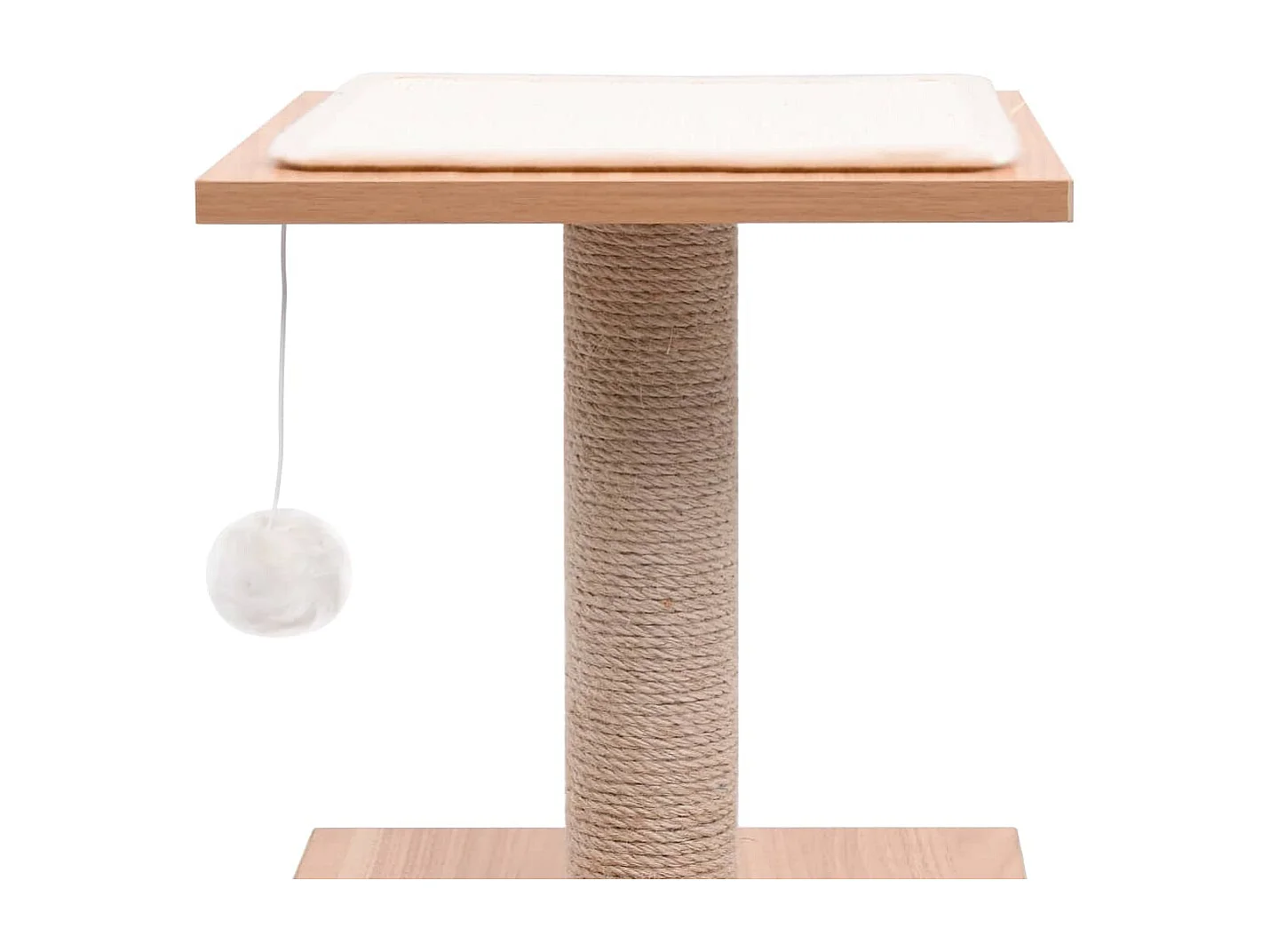 Arbre à chat avec tapis à gratter en sisal 62 cm