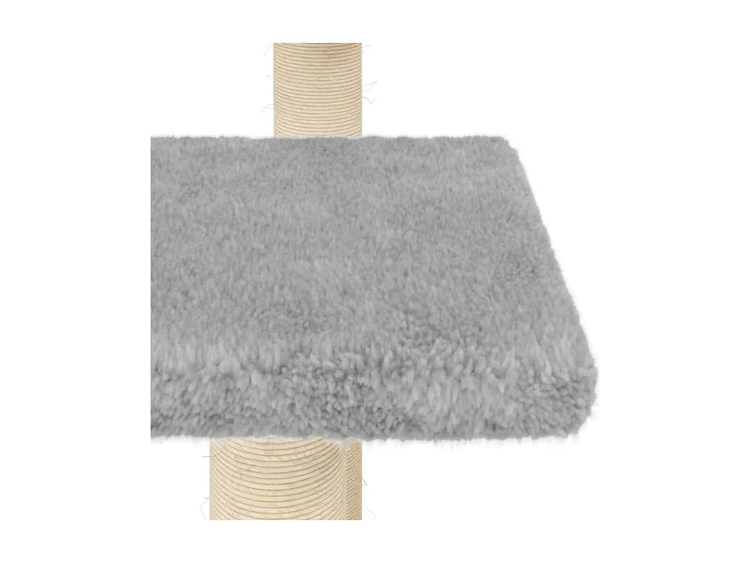 Arbres à chat avec plates-formes gris clair 98,5 cm