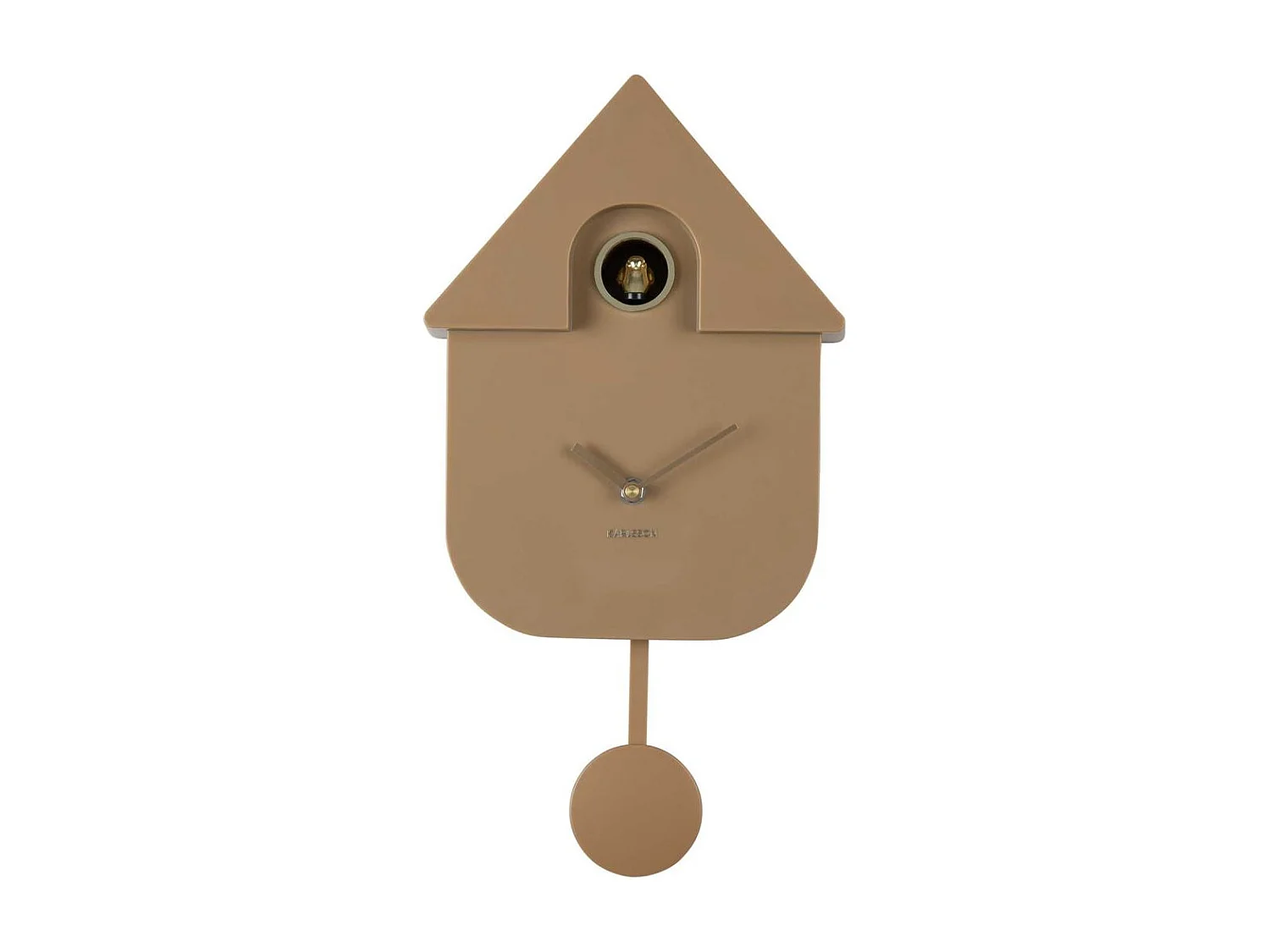 Horloge murale en ABS Modern Cuckoo Oro