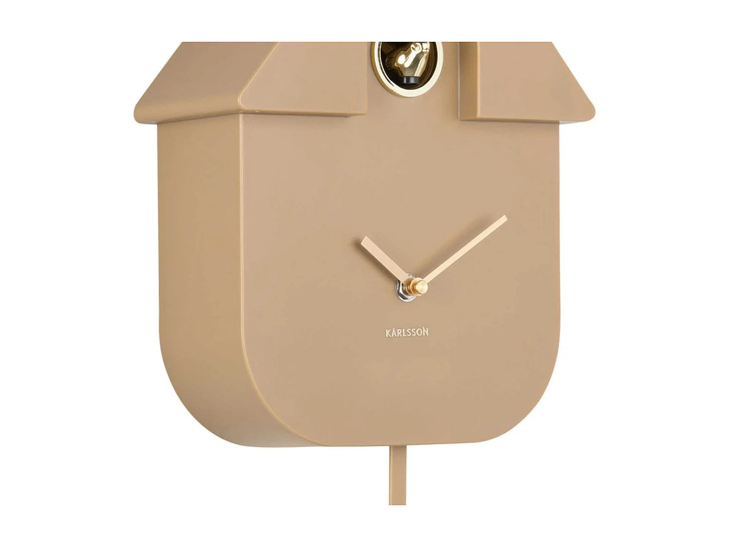 Horloge murale en ABS Modern Cuckoo Oro